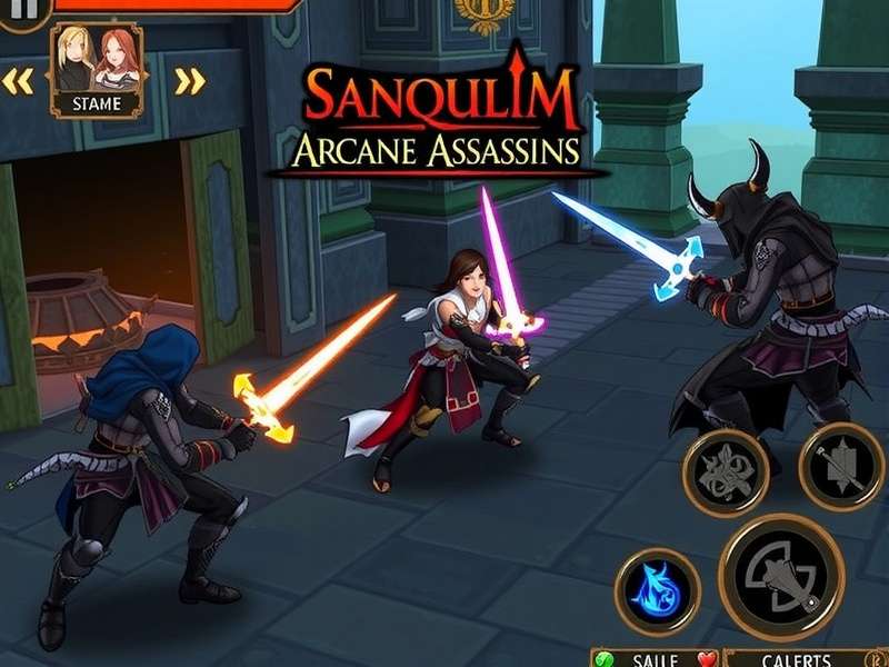 Sanquelim Arcane Assassins gameplay screenshot
